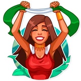 Cheerleaders 2018 WhatsApp Sticker #15