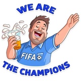 Football Fan WhatsApp Sticker #12