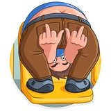 Football Fan WhatsApp Sticker #16