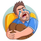 Football Fan WhatsApp Sticker #17