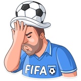 Football Fan WhatsApp Sticker #23