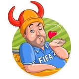 Football Fan WhatsApp Sticker #5