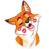 What Does the Fox Say? WhatsApp Sticker #10
