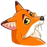 What Does the Fox Say? WhatsApp Sticker #11