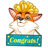 What Does the Fox Say? WhatsApp Sticker #18