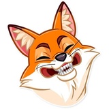 What Does the Fox Say? WhatsApp Sticker #21
