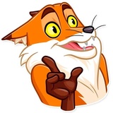 What Does the Fox Say? WhatsApp Sticker #25