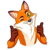What Does the Fox Say? WhatsApp Sticker #3