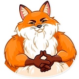 What Does the Fox Say? WhatsApp Sticker #30