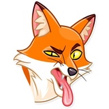 What Does the Fox Say? WhatsApp Sticker #8