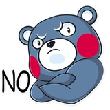 Kumamon WhatsApp Sticker #14