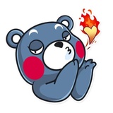 Kumamon WhatsApp Sticker #2
