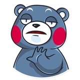 Kumamon WhatsApp Sticker #25
