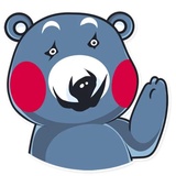 Kumamon WhatsApp Sticker #26