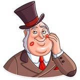 Capitalist WhatsApp Sticker #24