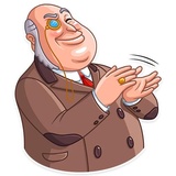 Capitalist WhatsApp Sticker #6