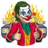Joker WhatsApp Sticker #3
