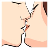 The Kissing WhatsApp Sticker #11
