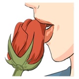 The Kissing WhatsApp Sticker #27