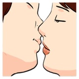 The Kissing WhatsApp Sticker #28