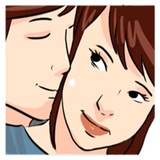 The Kissing WhatsApp Sticker #29