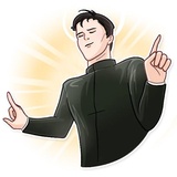 The Matrix WhatsApp Sticker #10