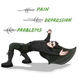 The Matrix WhatsApp Sticker #17