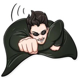 The Matrix WhatsApp Sticker #24