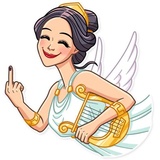 The Muse WhatsApp Sticker #17