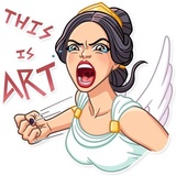 The Muse WhatsApp Sticker #21