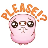 The Party Marshmallows WhatsApp Sticker #15