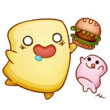 The Party Marshmallows WhatsApp Sticker #16