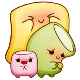 The Party Marshmallows WhatsApp Sticker #21