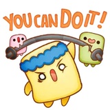 The Party Marshmallows WhatsApp Sticker #22