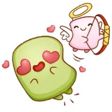 The Party Marshmallows WhatsApp Sticker #9