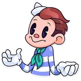Mr. Sailor WhatsApp Sticker #10