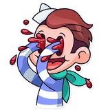 Mr. Sailor WhatsApp Sticker #18