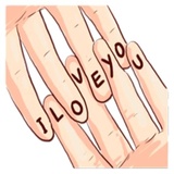 The Signs of Love WhatsApp Sticker #12