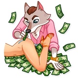 The Wolf of Wall Street WhatsApp Sticker #14