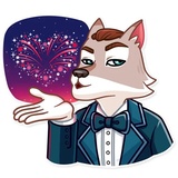 The Wolf of Wall Street WhatsApp Sticker #2