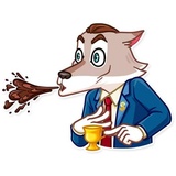 The Wolf of Wall Street WhatsApp Sticker #21