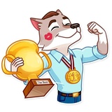 The Wolf of Wall Street WhatsApp Sticker #25