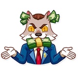 The Wolf of Wall Street WhatsApp Sticker #26