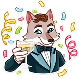 The Wolf of Wall Street WhatsApp Sticker #27