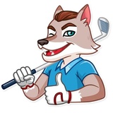 The Wolf of Wall Street WhatsApp Sticker #3