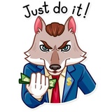 The Wolf of Wall Street WhatsApp Sticker #6