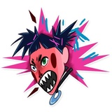 The Witness Girl WhatsApp Sticker #10