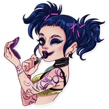 The Witness Girl WhatsApp Sticker #12