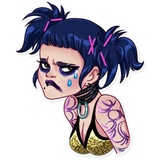 The Witness Girl WhatsApp Sticker #13