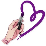 The Witness Girl WhatsApp Sticker #15